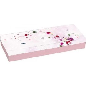 Tolltartó Clairefontaine 21x4x6 cm négyzetes bőr fekete