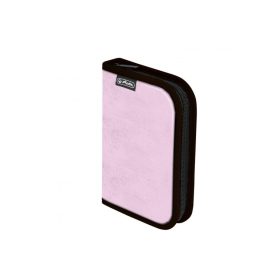 TOLLTARTÓ HERLITZ ÜRES 2 KLAPNIS PASZTELL RÓZSASZÍN