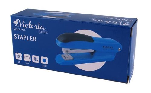 FŰZŐGÉP VICTORIA 24/6 20 LAP HALP-STRIP IKVT06 KÉK