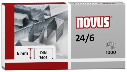 FŰZŐKAPOCS NOVUS 24/6 STANDARD 1M