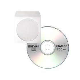 CD-R  MAXELL  PAPIRTASAKOS