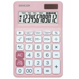 SZÁMOLÓGÉP SENCOR 381 TAX PINK