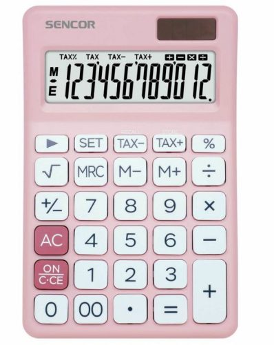 SZÁMOLÓGÉP SENCOR 381 TAX PINK
