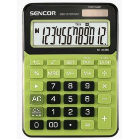 SZÁMOLÓGÉP SENCOR 372T/GN 12 SZÁMJEGYES  ASZTALI