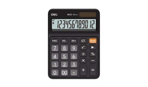 SZÁMOLÓGÉP DELI 12 DIGIT DEM222