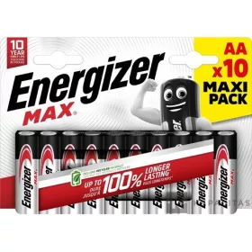 ELEM ENERGIZER MAX 1,5V AA/CERUZA 10DB/CSG