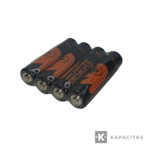 Uniross R03/AAA/mikro, 1,5V szén-cink elem 4db/fólia