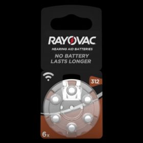 RAYOVAC HALLÓKÉSZÜLÉK ELEM HA312 6DB/CSG