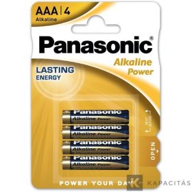   Panasonic LR03APB/4BP 1,5V AAA/mikro tartós alkáli elem 4 db/csomag