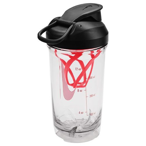 NIKE KULACS SHAKER '25 101.2242.912.16 ÁTLÁTSZÓ-PIROS 473ML