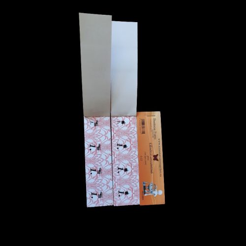 ELLENŐRZŐ SORSZÁMTÖMB D.2. BUSINESS FORM PIROS (TOMBOLA)