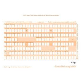 ÁTUTALÁSI MEGBÍZÁS PFNY 11.