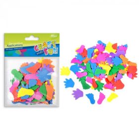 KREATIV DEKORGUMI KÉZ-LÁB 90 DB