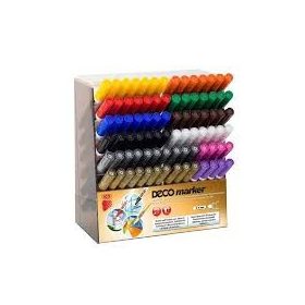 DEKOR ICO LAKKMARKER EZÜST 2-4 MM