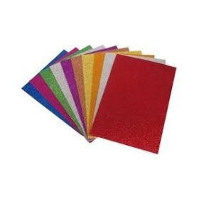 DEKORGUMILAP A/4 CSILLÁMOS TÜRKIZ