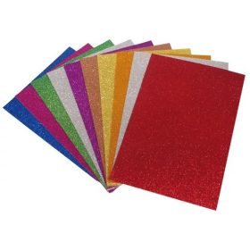 DEKORGUMI A/4 CSILLÁMOS VEGYES