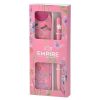 GOLYÓSTOLL BURGEON PINK 1,0MM ECO BŐR TOKKAL