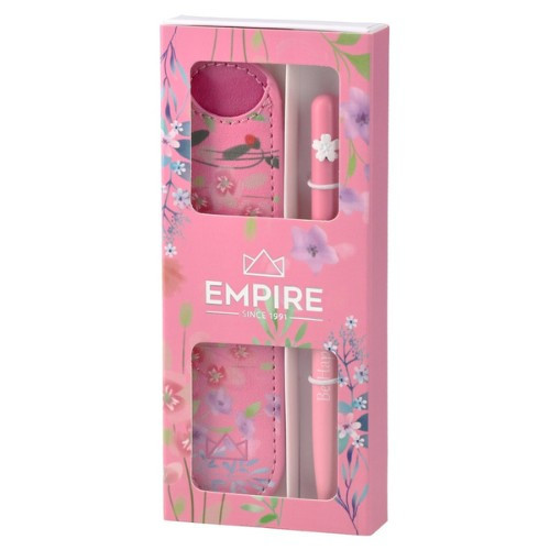 GOLYÓSTOLL BURGEON PINK 1,0MM ECO BŐR TOKKAL