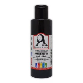 AKRILFESTÉK 70ML MONALISA FEKETE