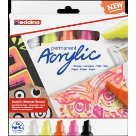 EDDING 5000/5 AKRIL MARKER B (5-10MM) NEON