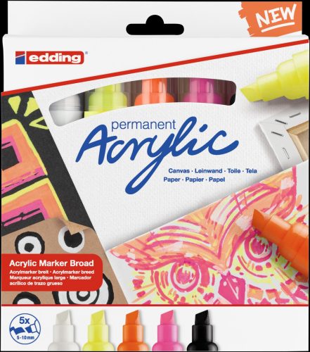 EDDING 5000/5 AKRIL MARKER B (5-10MM) NEON