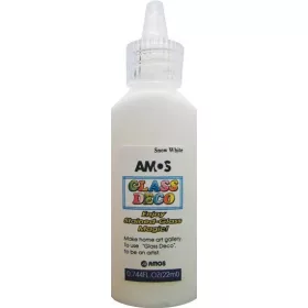 ÜVEGFESTÉK AMOS 22ML FEHÉR