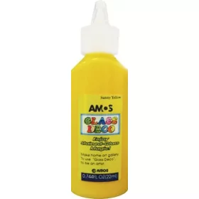 ÜVEGFESTÉK AMOS 22ML SÁRGA