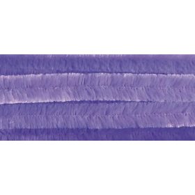 ZSENILIA DRÓT 30,5CM 12MM VASTAG KÖZÉPLILA 10DB/CSG