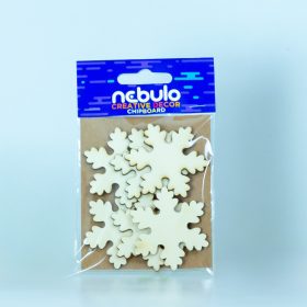 HÓPIHE KARTON DEKORÁCIÓ 8X12CM NEBULÓ