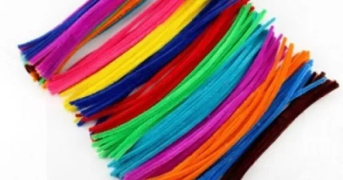 ZSENILIA DRÓT 30,5CM 6MM VÉKONY 10 DB/CSG BORDÓ