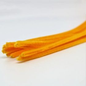 ZSENILIA DRÓT 30,5CM 6MM VÉKONY 10 DB/CSG NARANCS