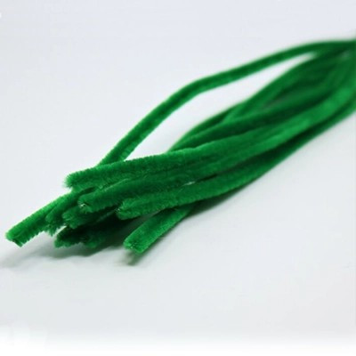 ZSENILIA DRÓT 30,5CM 6MM VÉKONY 10 DB/CSG SÖTÉTZÖLD