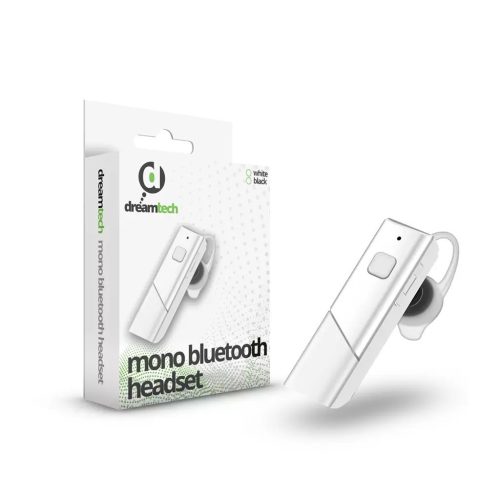 DREAMTECH MONO BLUETOOTH HEADSET FEHÉR