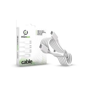 DREAMTECH PD KÁBEL WHITE USB-C/USB-C 3A 60W