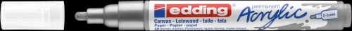 EDDING 5100 AKRIL MARKER M 2-3MM RICH SILVER 923