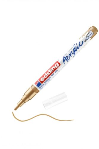 EDDING 5300 AKRIL MARKER 1-2MM RICH GOLD 924