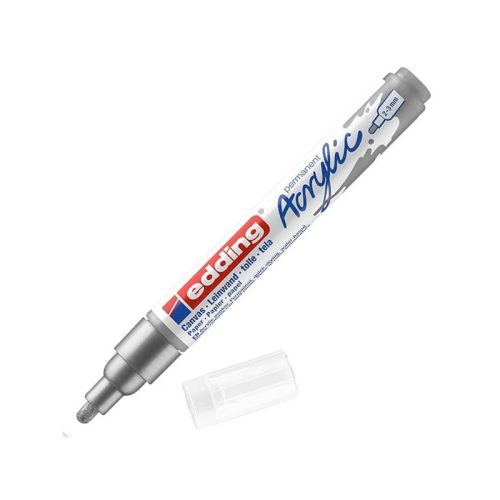 EDDING 5300 AKRIL MARKER 1-2MM RICH SILVER 923