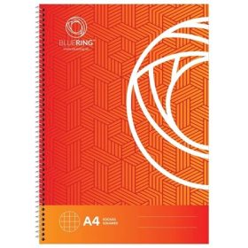 Spirálfüzet A/4, 70lap Bluering® kockás