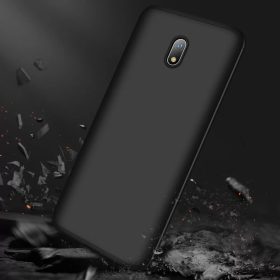   XIAOMI REDMI 8A HÁTLAP - GKK 360 FULL PROTECTION 3IN1 - FEKETE