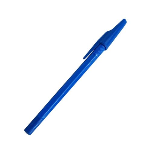 Golyóstoll 0.5mm hatszögletű test kupakos bluering flash kék 8000