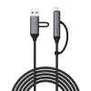 Devia Extreme Speed Series Multi Functions 4in1 USB-A/Type-C/Lightning