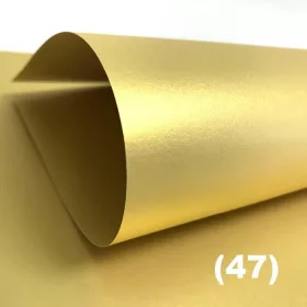 KARTON GLAM METÁL ARANY 250G A/4 ARANY