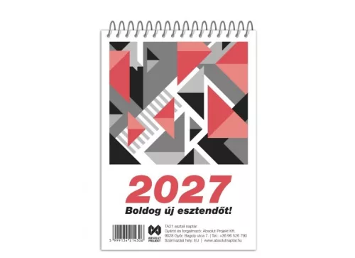 NAPTÁRTÖMB 21-AS  HERLITZ 2027