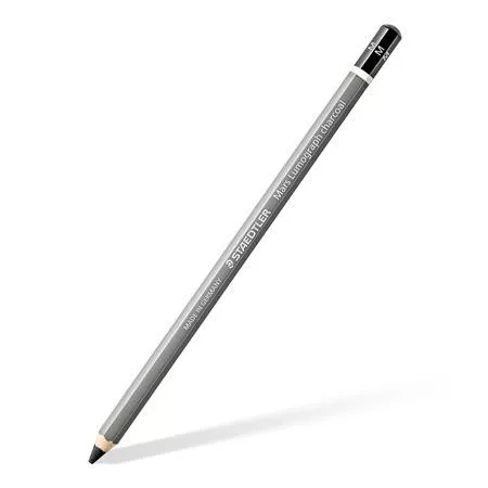 SZÉNCERUZA STAEDTLER "M" MARS LUMOGRAPH 100C HATSZÖGLETŰ