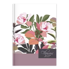 HATÁRIDŐNAPLÓ PERIOD FLOWERS A/5 NAPI TOBACCO PAPÍR 2027