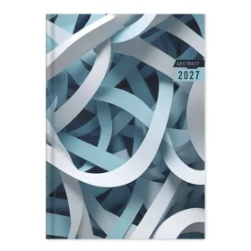 HATÁRIDŐNAPLÓ PERIOD ABSTRACT A/5 NAPI TILES PAPÍR 2027