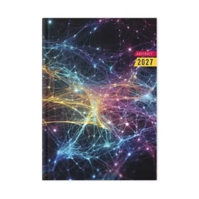 HATÁRIDŐNAPLÓ PERIOD ABSTRACT A/5 NAPI GEO PAPÍR 2027