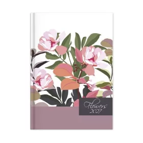 HATÁRIDŐNAPLÓ PERIOD FLOWERS B/6 HETI TOBACCO PAPÍR 2027