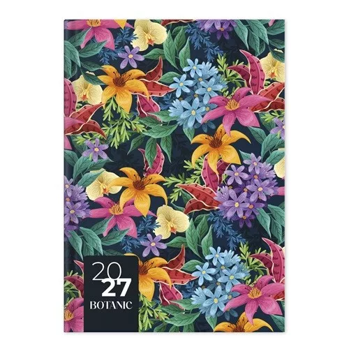HATÁRIDŐNAPLÓ PERIOD BOTANIC A/5 NAPI TROPIC 2027