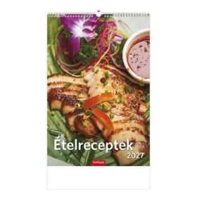 NAPTÁR FALI TOPTIMER "ÉTELRECEPTEK"